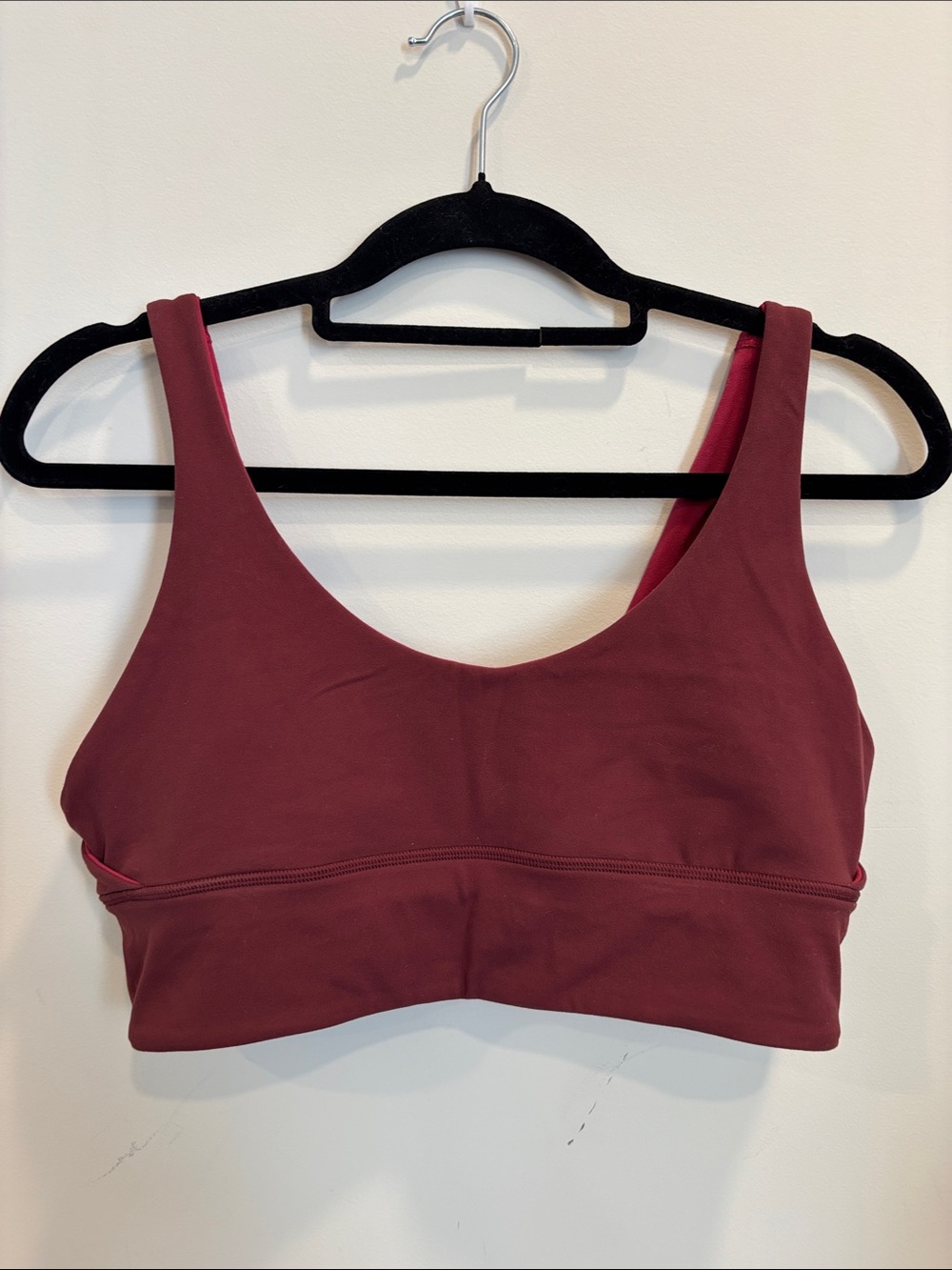 Lululemon Align™ Reversible Bra Size 10 in Pomegranate / Red Merlot - Picture 8 of 11